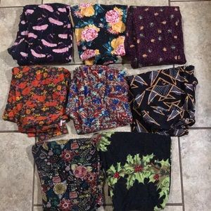 8 Pair of OS LuLaRoe Leggings